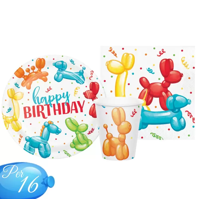 KIT N.2 BALLOON ANIMALS CAGNOLINI