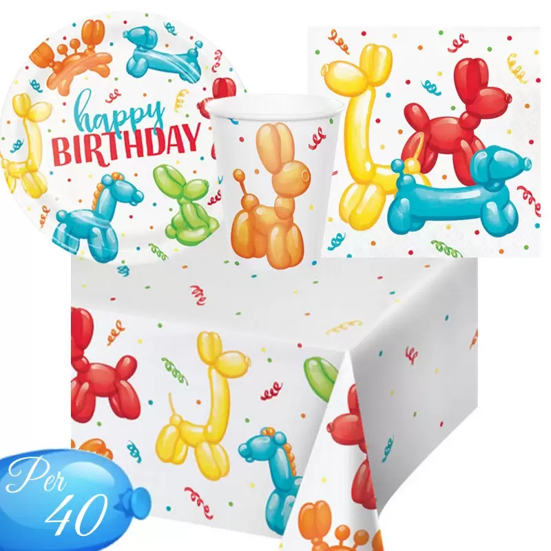 KIT N.3 BALLOON ANIMALS CAGNOLINI