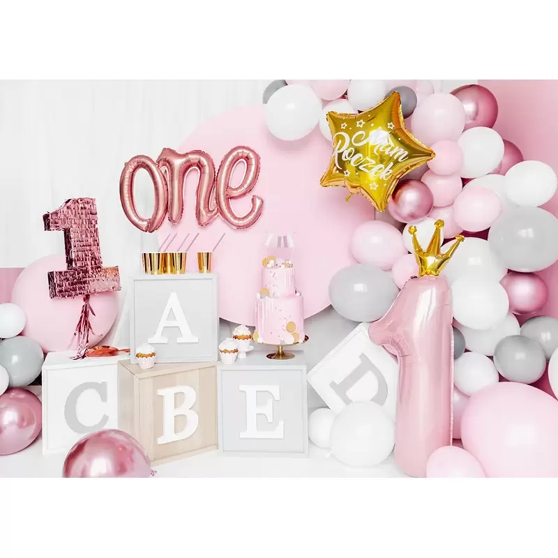 SET COMPLETO PRIMO COMPLEANNO ROSA