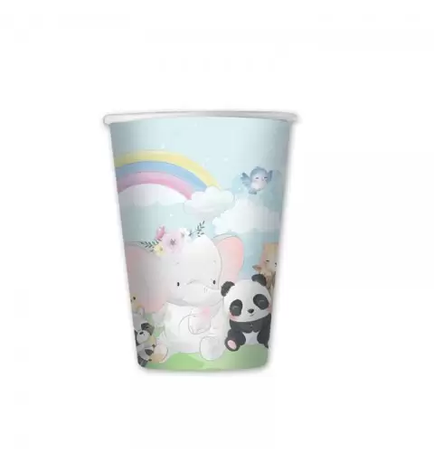 8 bicchieri Puppies Jungle 74542