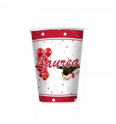 Bicchieri Laurea Prestige 8 pz. 74325 200 cc.