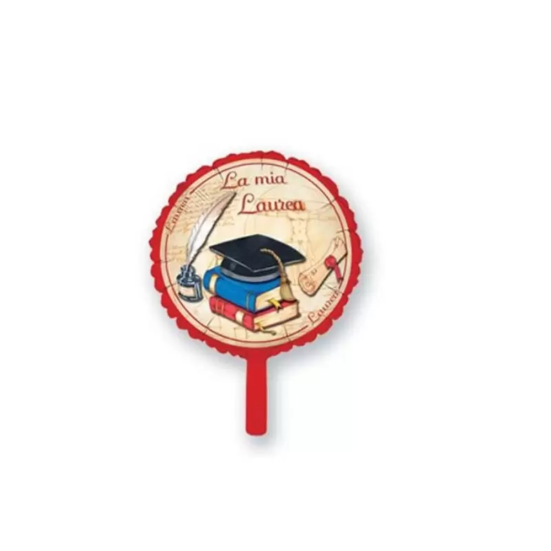 Palloncino foil mini shape la mia laurea MES17 23 cm 9 \' 12 pz
