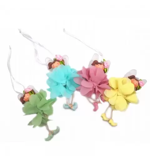 bambolina appendibile gonna petali colori assortiti 10 cm 190015 1 pz.