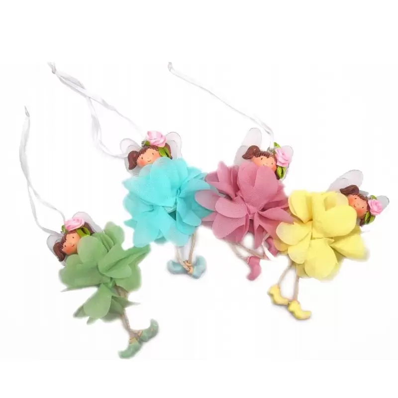bambolina appendibile gonna petali colori assortiti 10 cm 190015 1 pz.