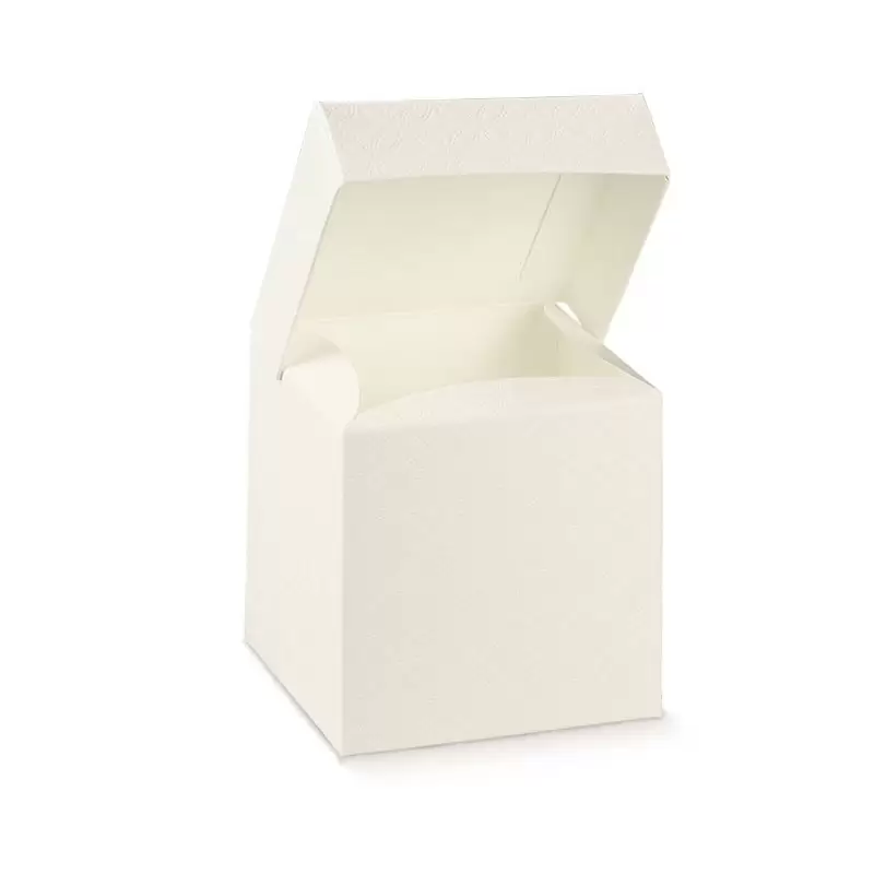 scatolina in cartoncino con coperchio 165 x 165 x 140 mm 1 pz 17312