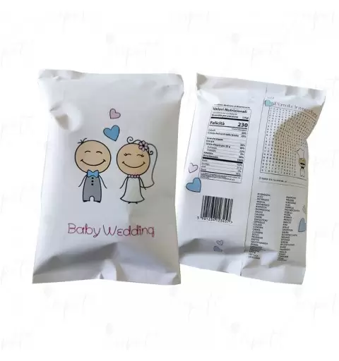 PATATINE BABY WEDDING BIMBI - 10 BUSTE