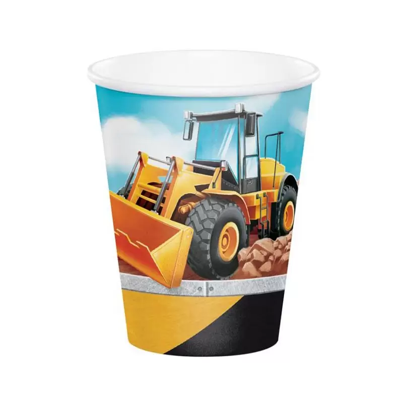 bicchieri big dig construction 8 pz. 340120