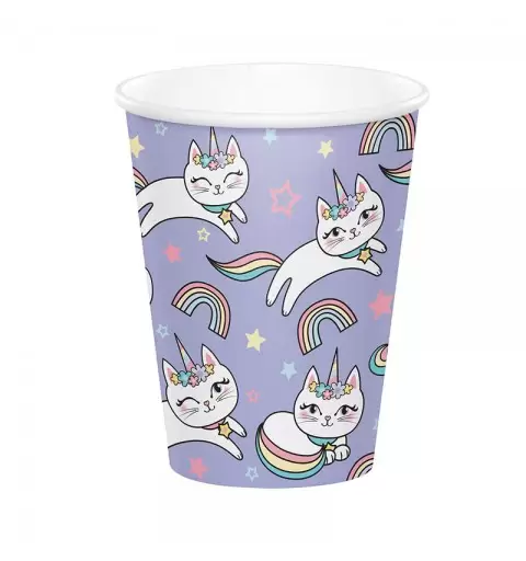 bicchieri sassy unicorn 8 pz. 346253