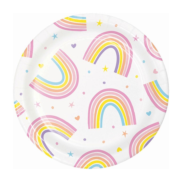 Piatti dessert Happy Rainbow 352004 18 cm