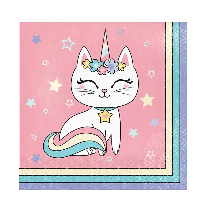 tovaglioli sassy unicorn 16 pz. 346250