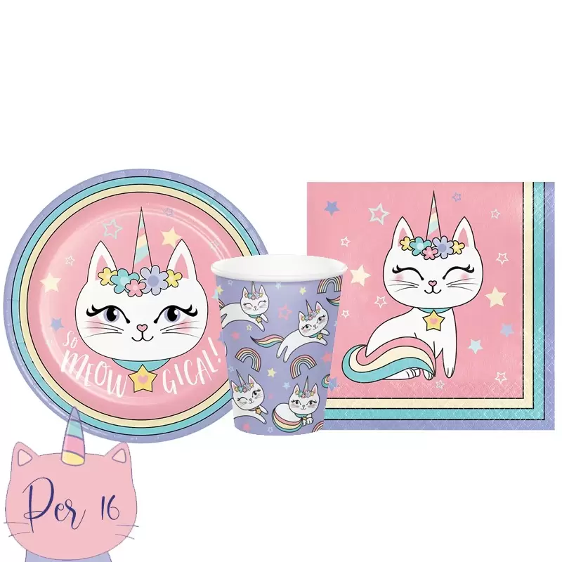 KIT N.2 CATICORN SASSY GATTINA UNICORNO