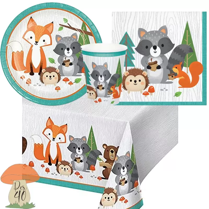 KIT N.3 ANIMALI DEL BOSCO
