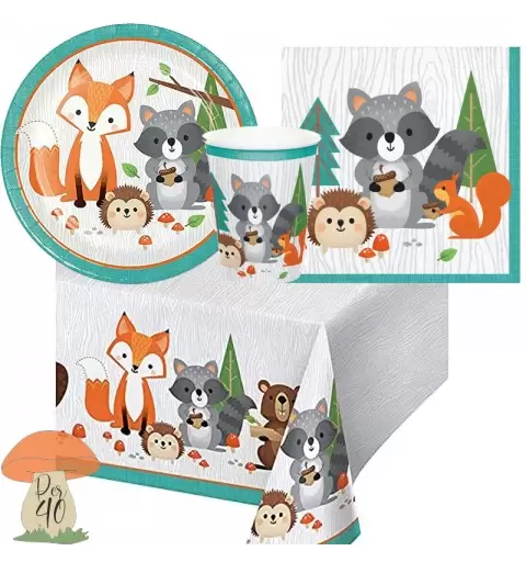 KIT N.3 ANIMALI DEL BOSCO