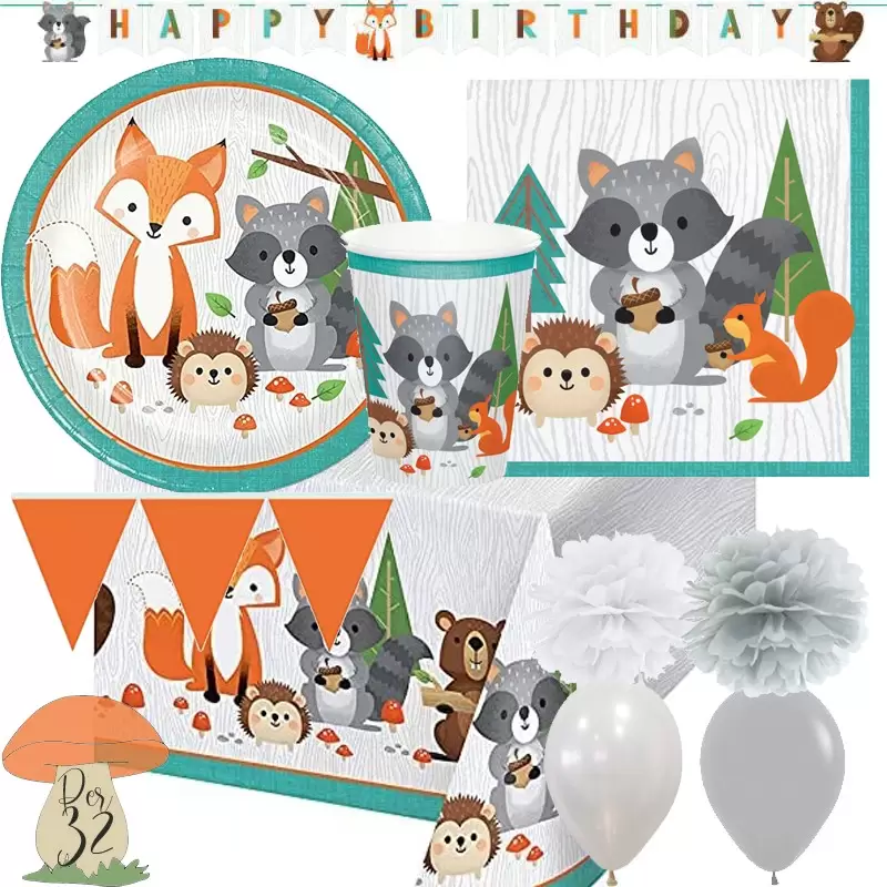 KIT N.46 ANIMALI DEL BOSCO