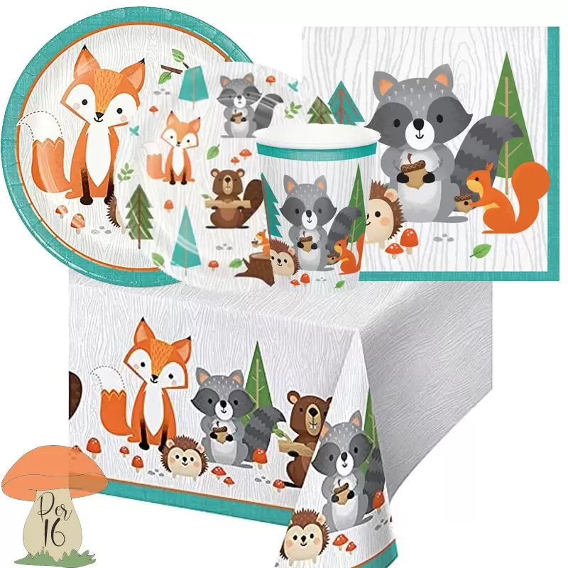 KIT N.42 ANIMALI DEL BOSCO