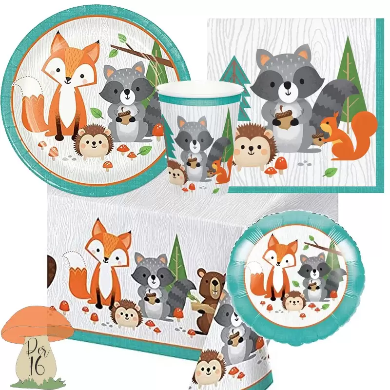 KIT N.10 ANIMALI DEL BOSCO