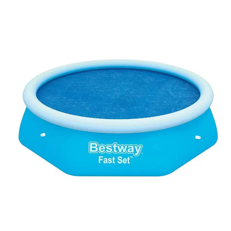 Best Way 6942138918328 Telo Termico Fast Set Rotondo da 244 cm 204905
