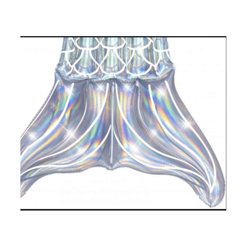 Materassino Gonfiabile coda di sirena Iridescente 177 x 89 x 20 cm 204925