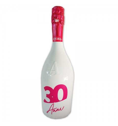 Bottiglia prosecco Astoria brut 0.75 LT pink 30 anni
