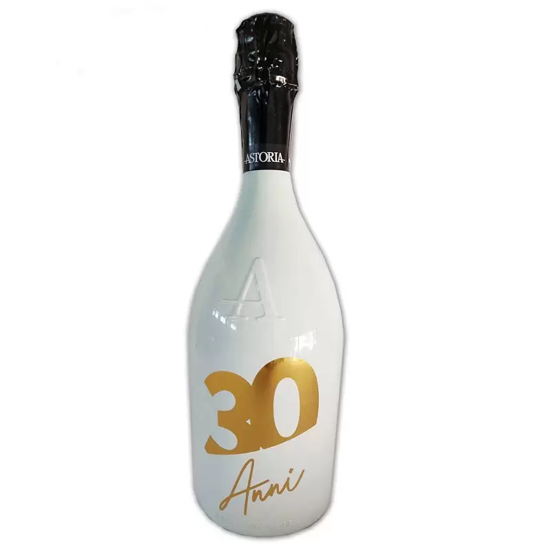 Bottiglia prosecco Astoria brut 0.75 LT white 30 anni