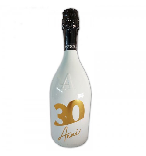 Bottiglia prosecco Astoria brut 0.75 LT white 30 anni
