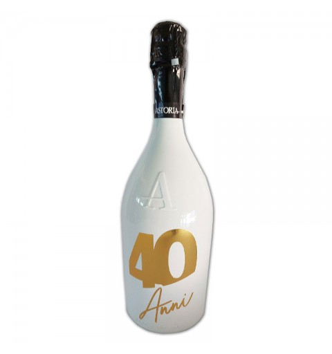 Bottiglia prosecco Astoria brut 0.75 LT white 40 anni