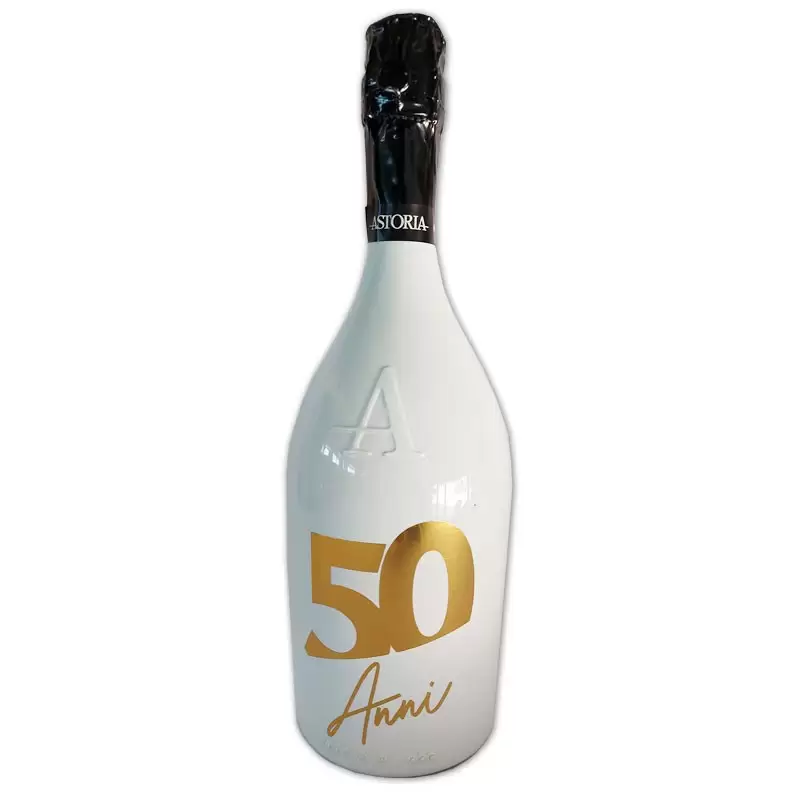 Bottiglia prosecco Astoria brut 0.75 LT white 50 anni
