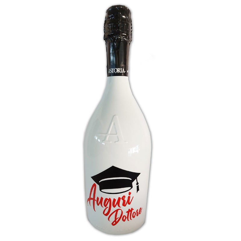 Bottiglia prosecco Astoria brut 0.75 LT white auguri dottore