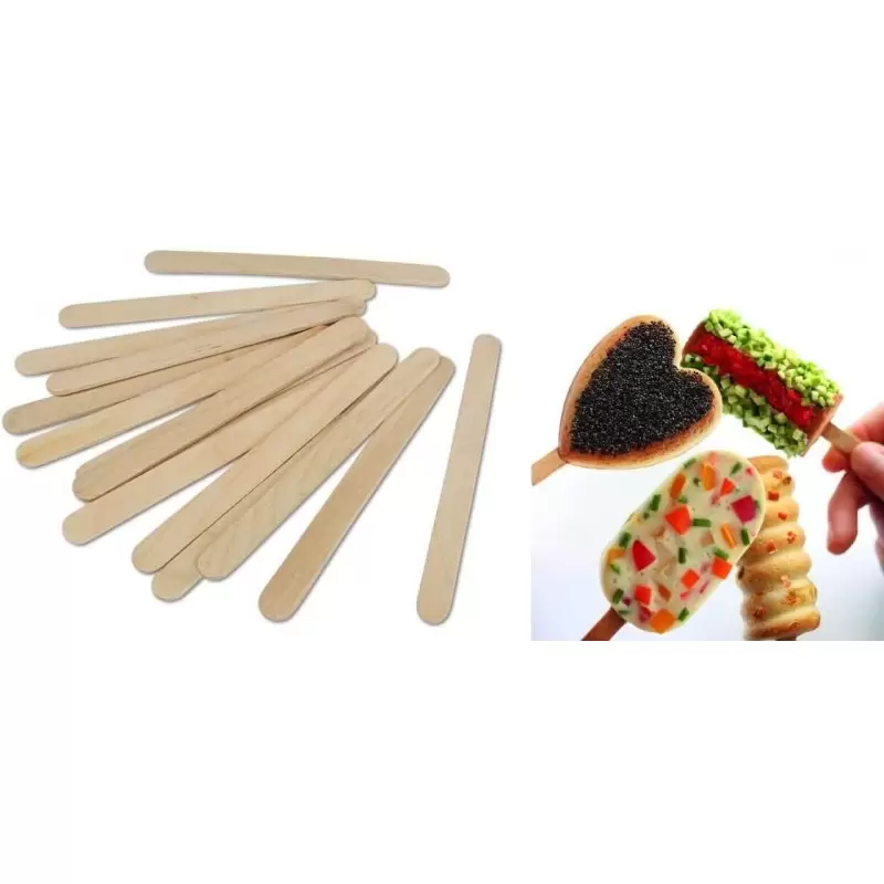 500 STECCHETTE DI LEGNO PER GELATO