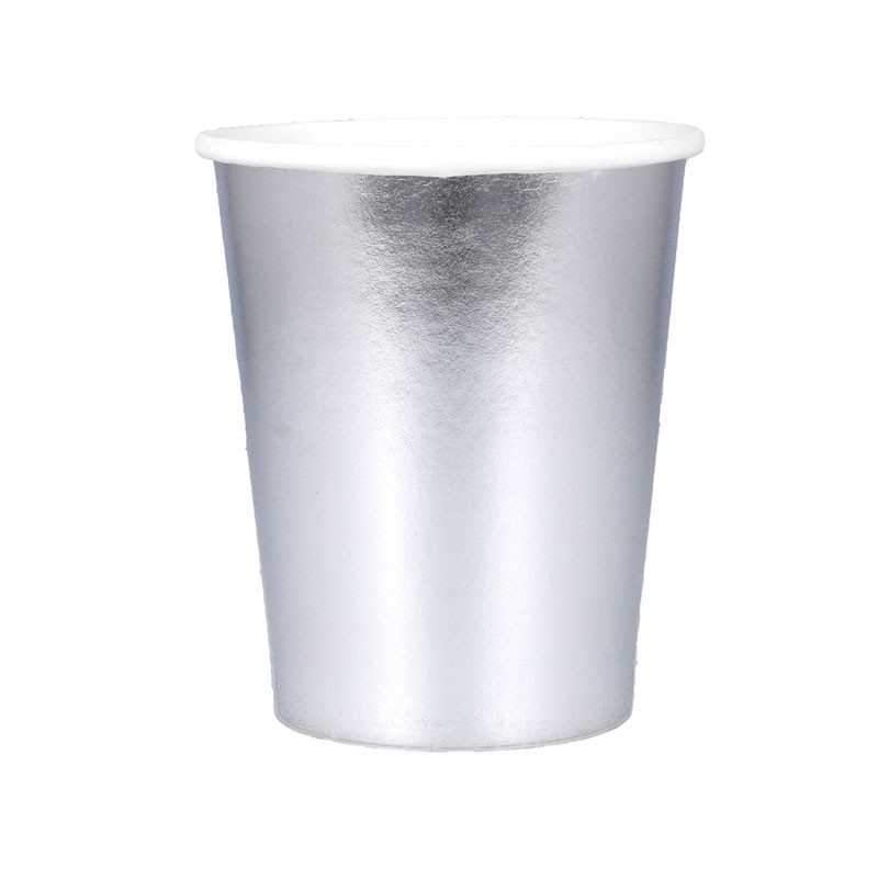 Bicchieri argento 200 cc 8 pz. 51969