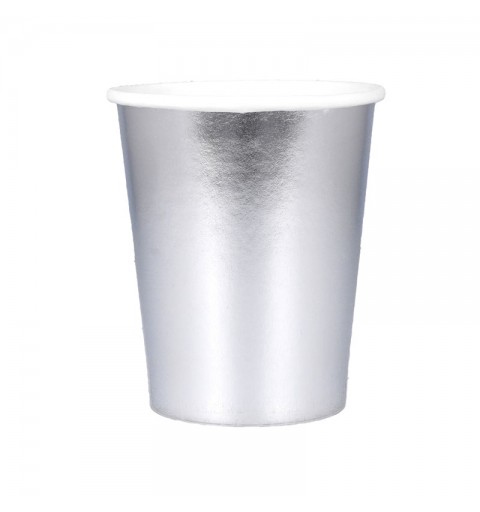 Bicchieri argento 200 cc 8 pz. 51969