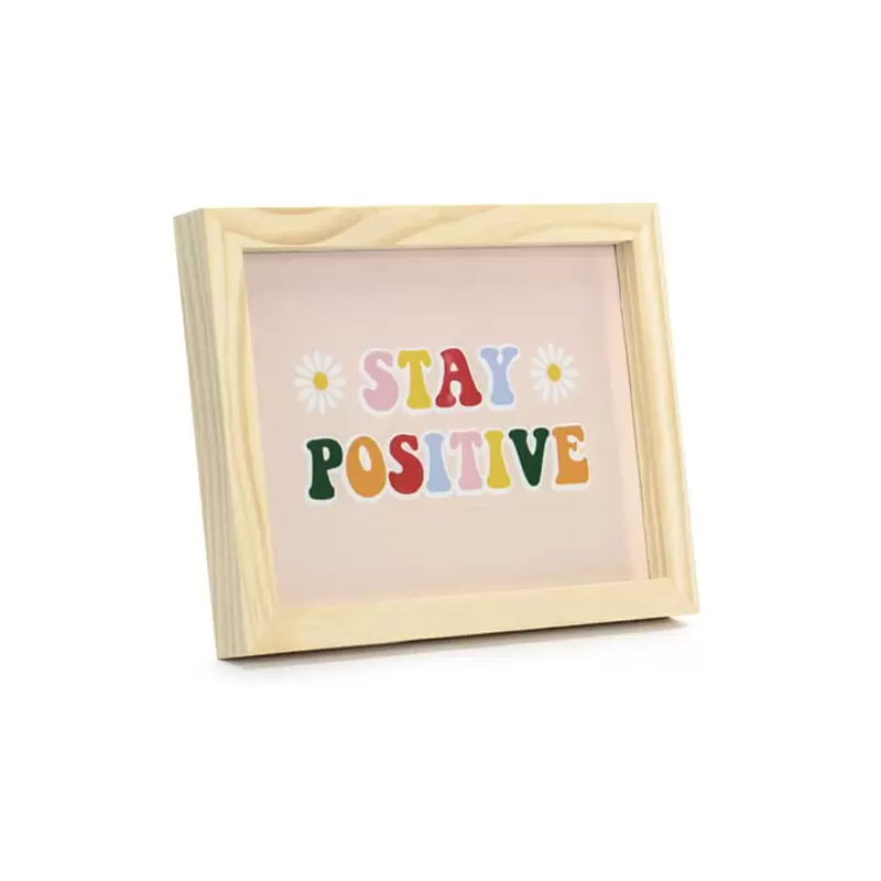 cornice in legno naturale 13x18cm con poster RAM1-100