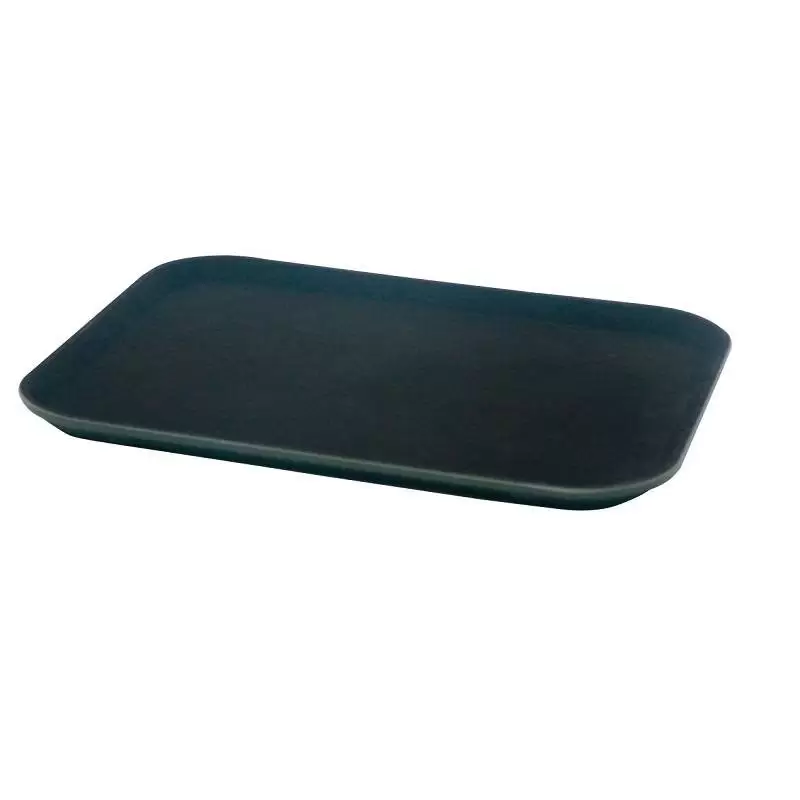Vassoio rettangolare gommato antiscivolo in polipropilene T5022 35x45 cm
