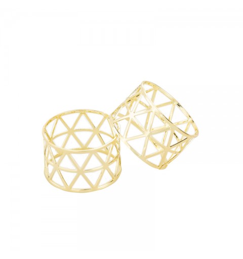 1 portatovagliolo metal oro lucido 5 cm 60951