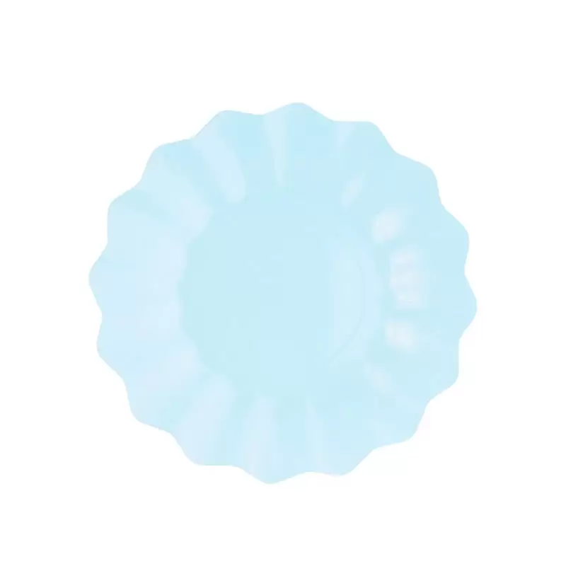 8 piatti cm 21 azzurri 63690