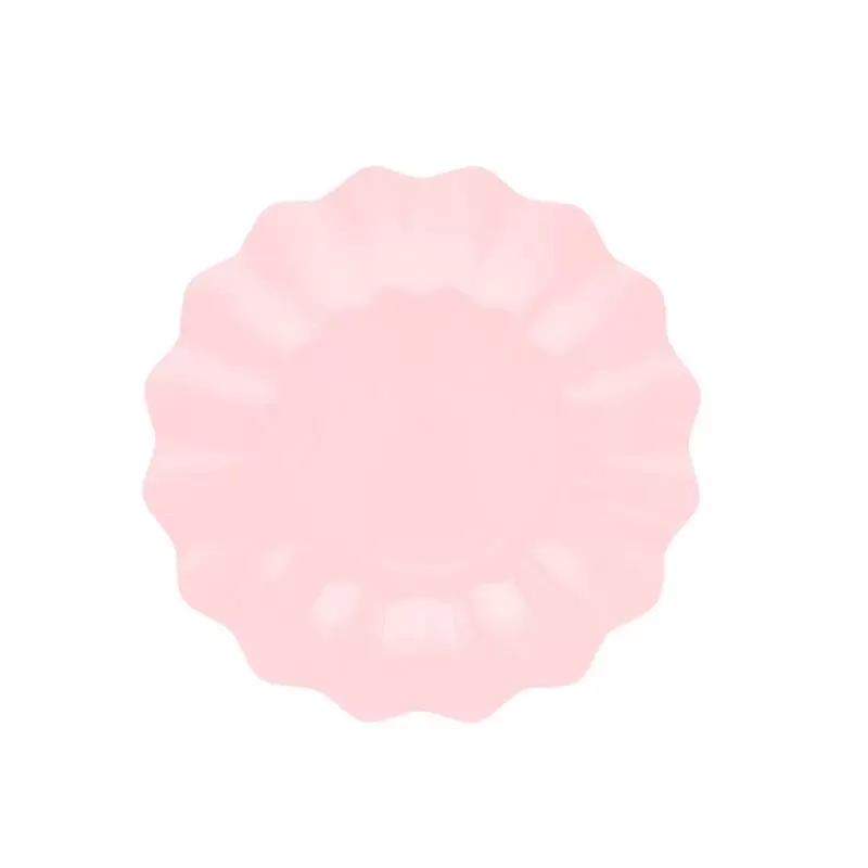 8 piatti cm 21 rosa 63687