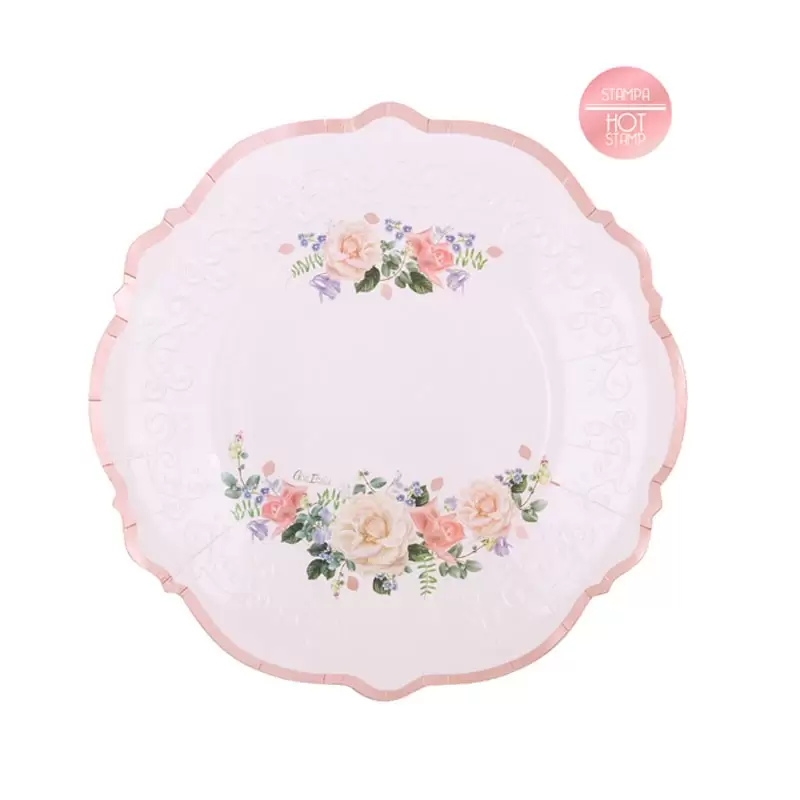 8 piatti cm 27 Wedding in Rose Liberty 63973
