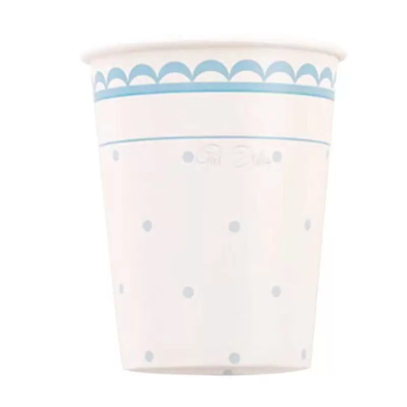 bicchieri 250 cc Petit azzurro 8 pz. 63751