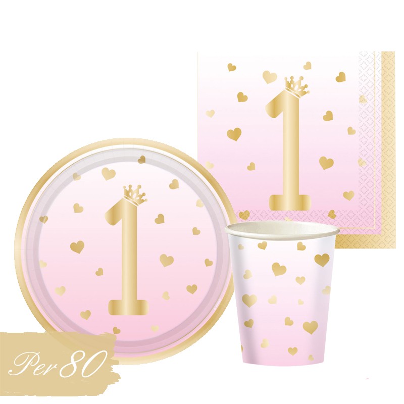 KIT N.29 PRIMO COMPLEANNO OMBRE ROSA