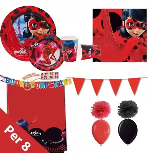 KIT N.66 LADYBUG – COORDINATO TAVOLA PRODIGIOSA