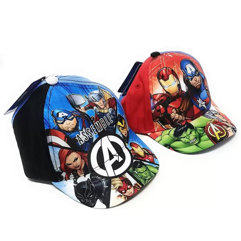 cappellino con visiera bambini avengers assortiti - MV15892