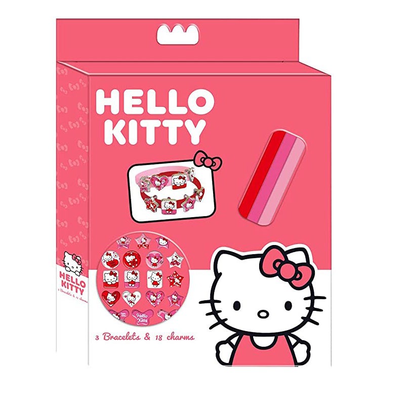 Scatola per braccialetti con charm Hello Kitty HK50090