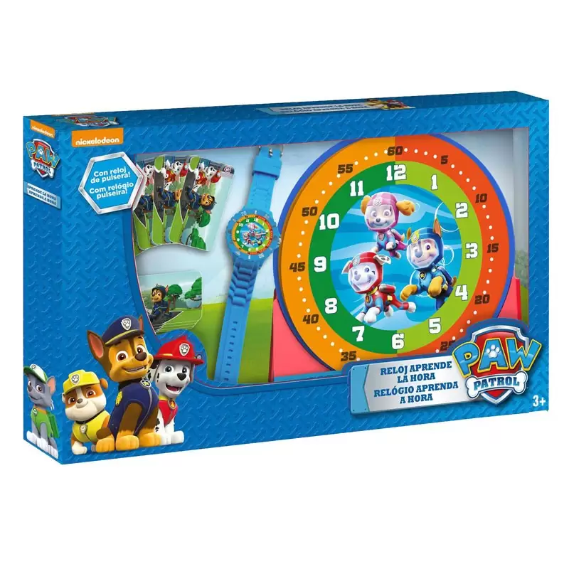 Set per Imparare Le Ore paw patrol   PW16477