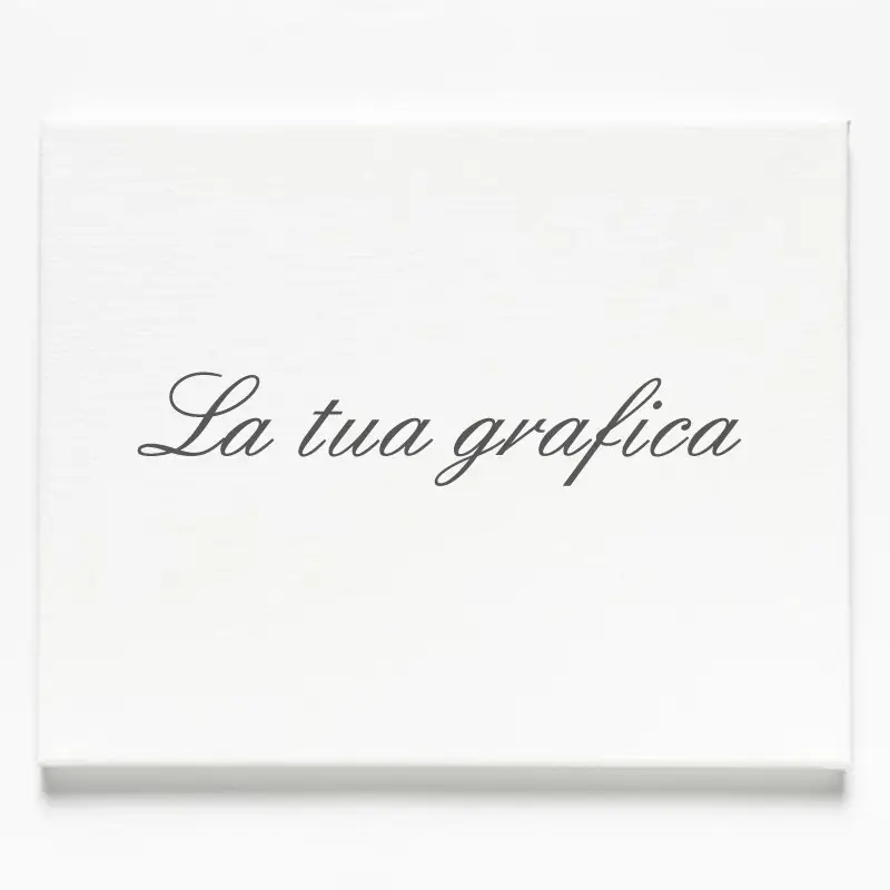 QUADRETTO DI TELA CANVAS PERSONALIZZABILE 30 X 40 CM