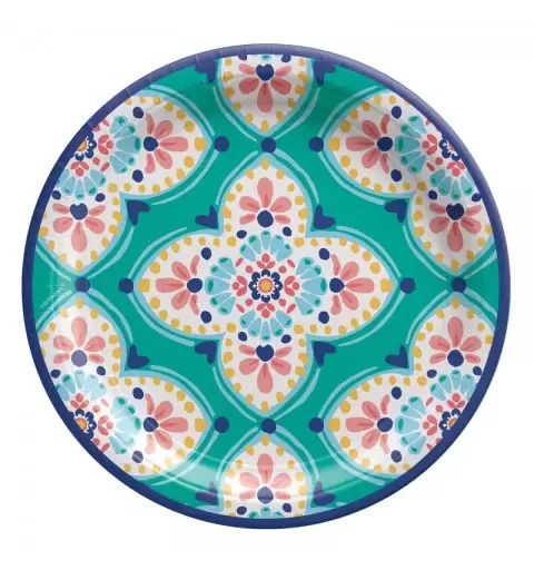 Piatti 26.7 cm Boho vibes 8 pz in carta