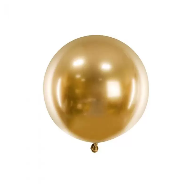 Palloncino Rotondo Lucido 60 cm Oro gold OLBOM-G-019