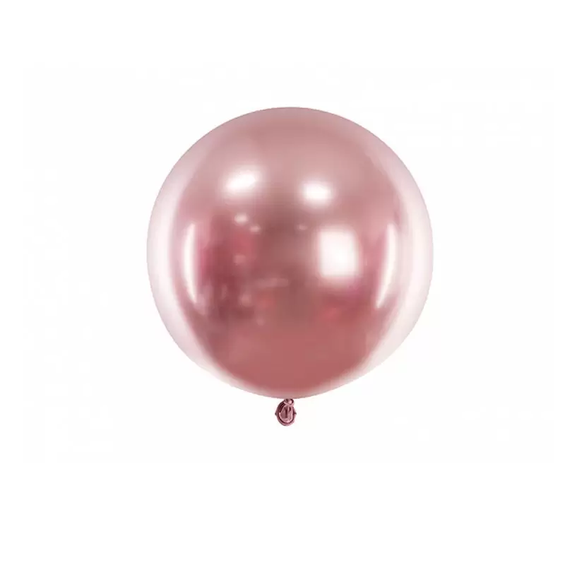 Palloncino Rotondo Lucido 60 cm rose gold OLBOM-G-019R