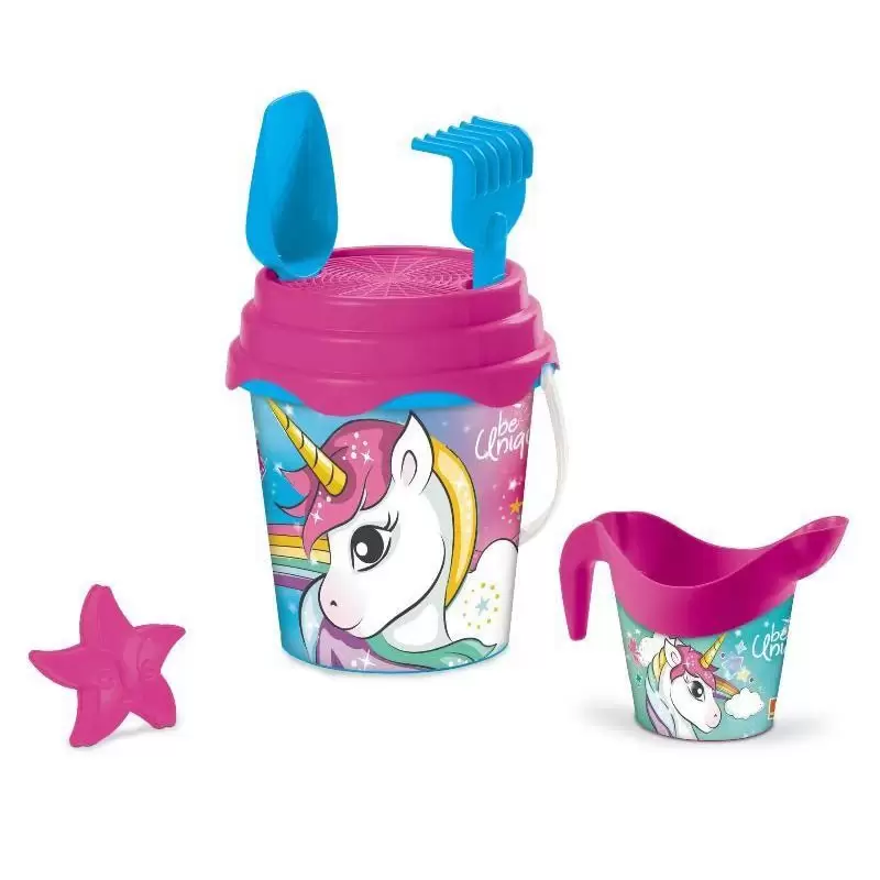 Set Secchiello Da Spiaggia Unicorno con accessori 28534