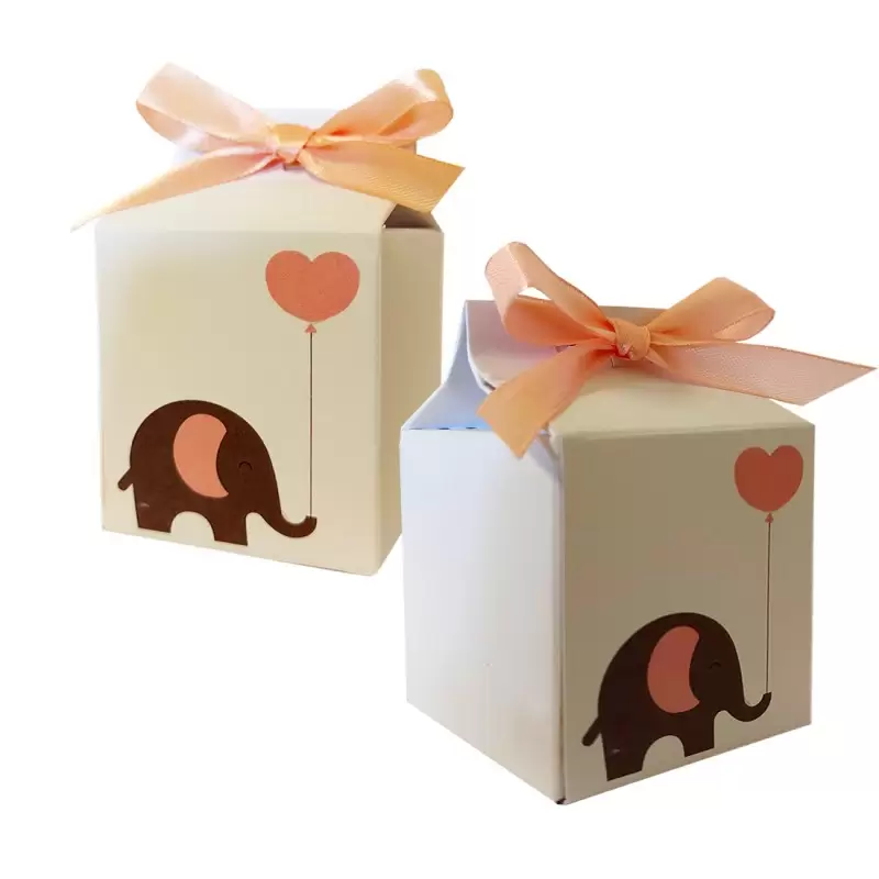 20 SCATOLINE MILK BABY ELEPHANT ROSA
