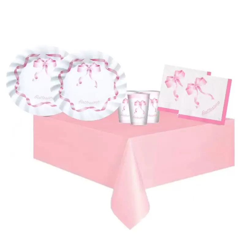 KIT N.78 IL MIO BATTESIMO SONAGLIO ROSA